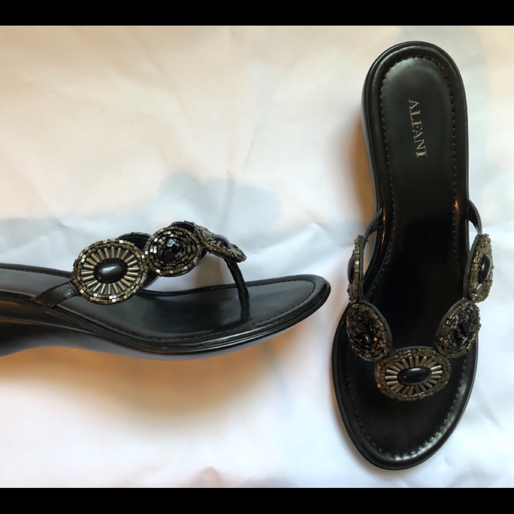 Alfani Black Dress Sandals